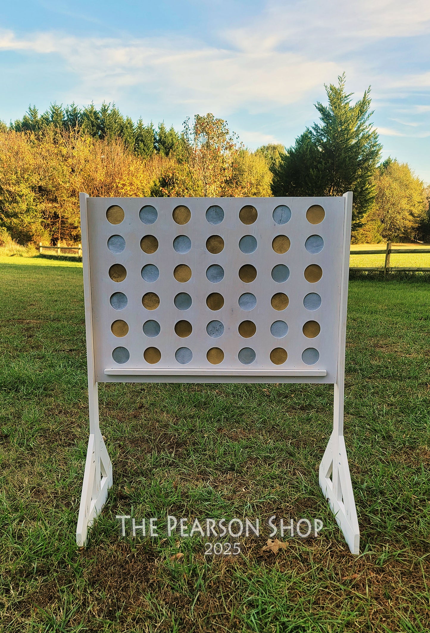 Giant Connect 4 Personalized Circles Game