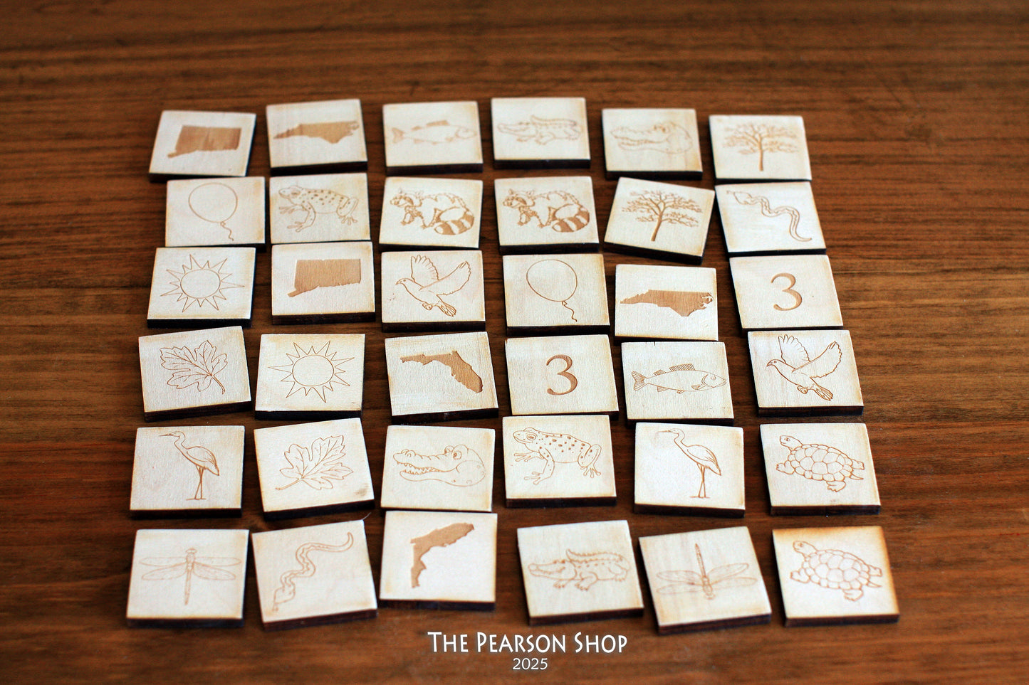 Matching Memory Wooden Game