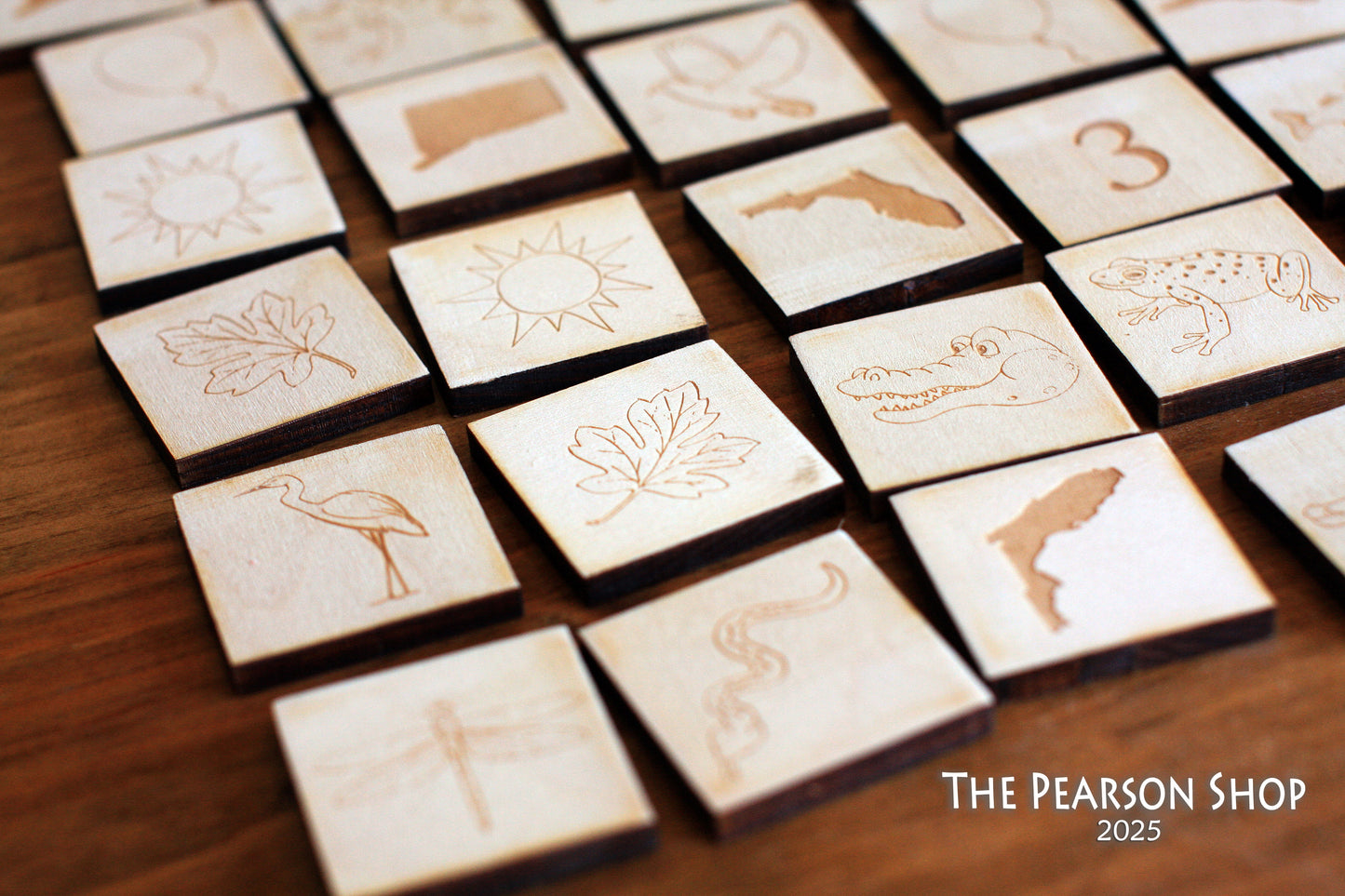 Matching Memory Wooden Game