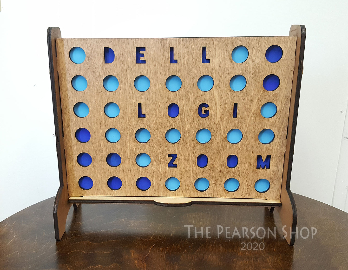 Connect 4 Personalized Circles Game