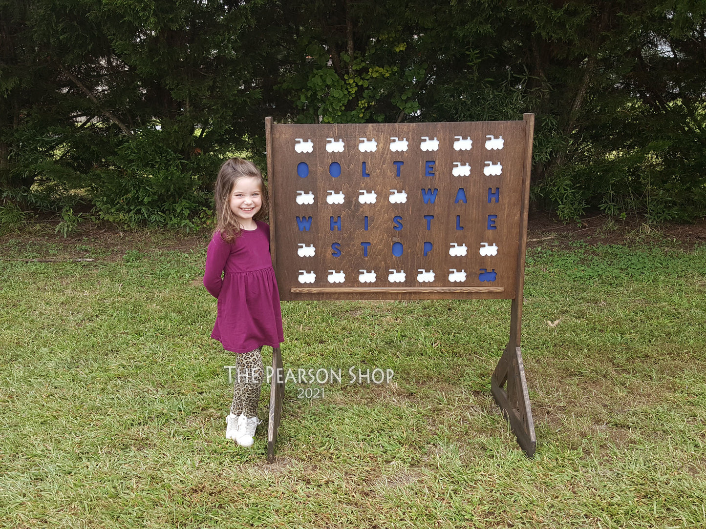 Giant Connect 4 Personalized Custom Cutout Game