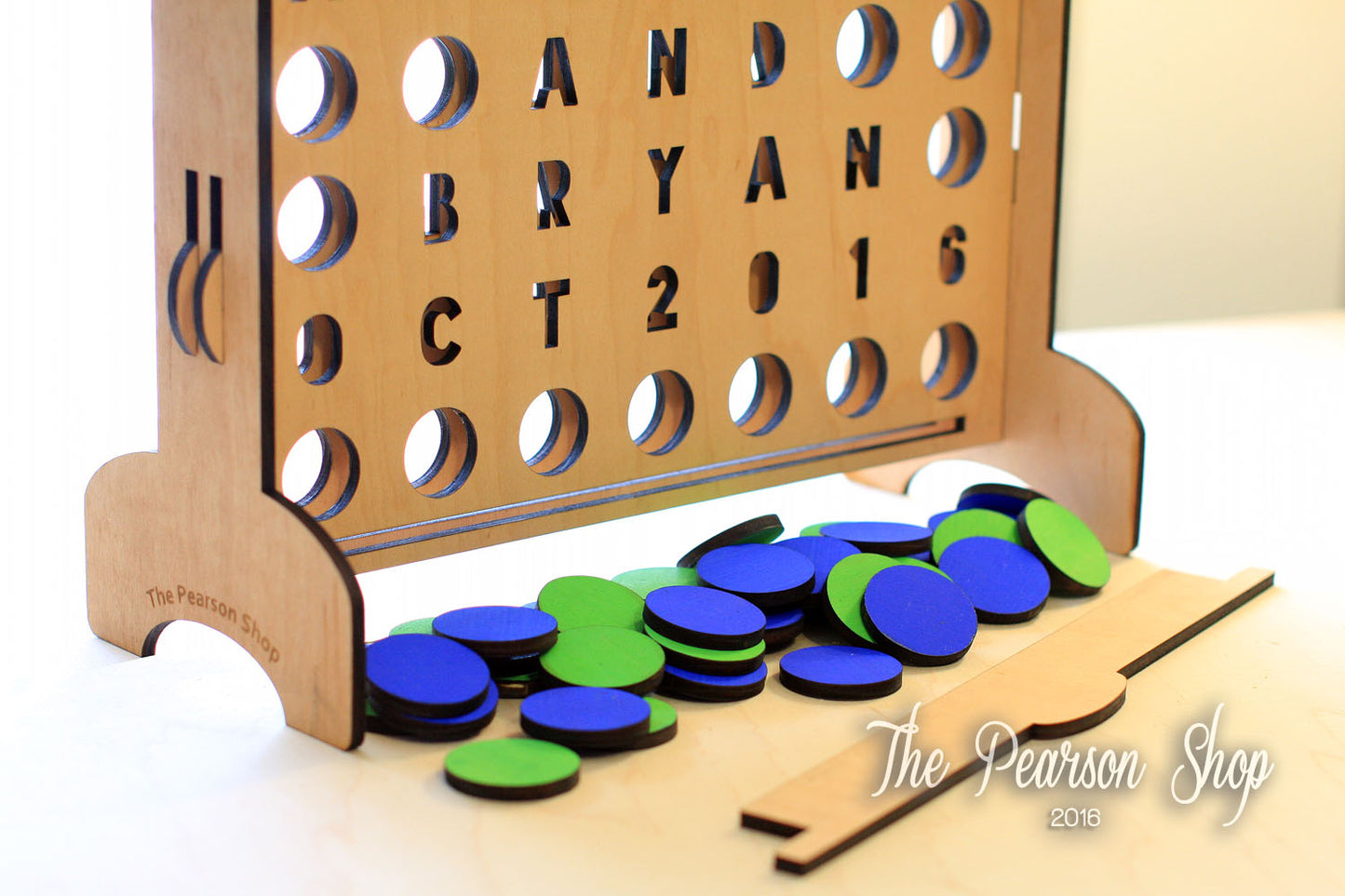 Connect 4 Personalized Circles Game