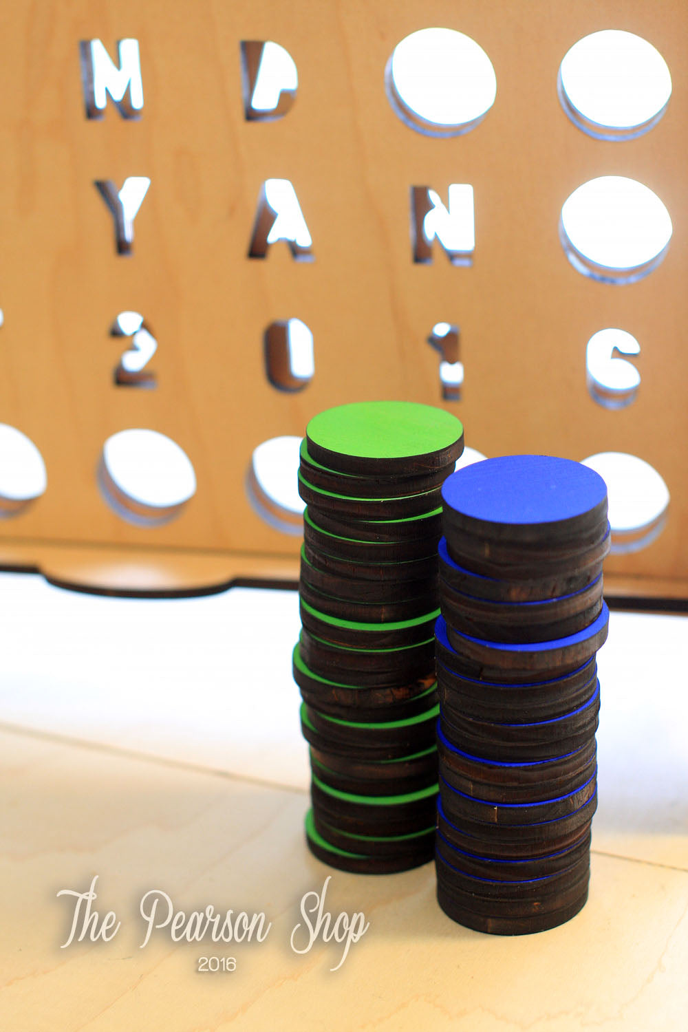 Connect 4 Personalized Circles Game