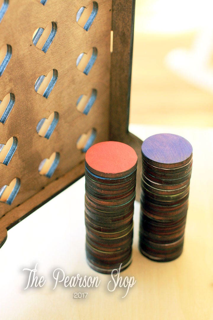 Connect 4 Hearts Game