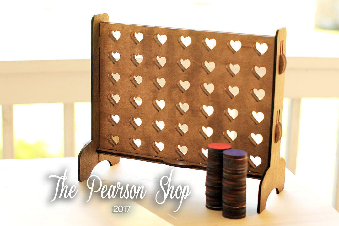 Connect 4 Hearts Game