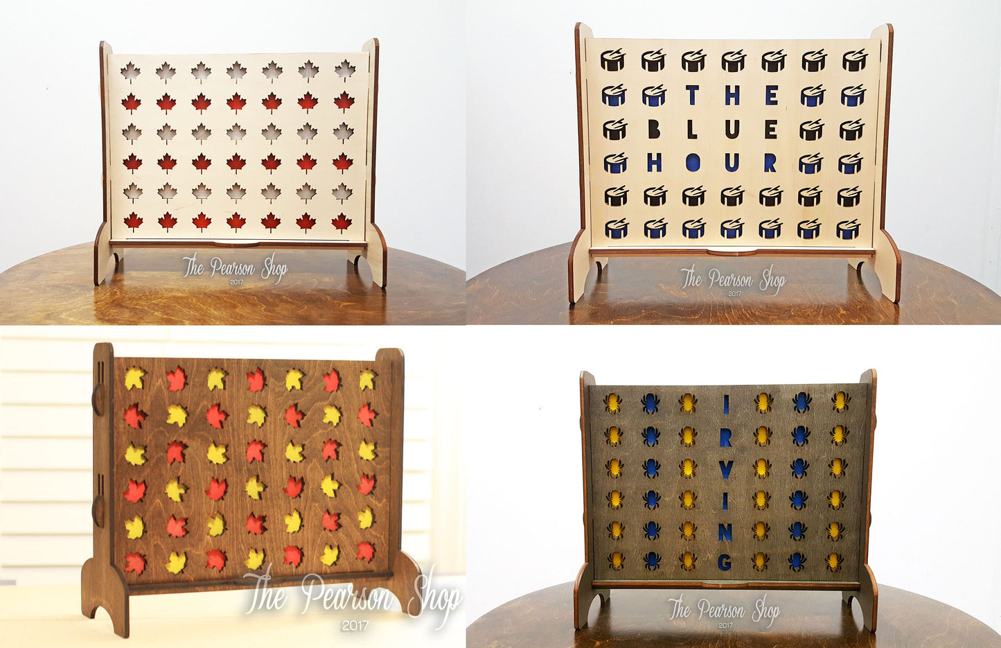 Connect 4 Custom Cutouts Game
