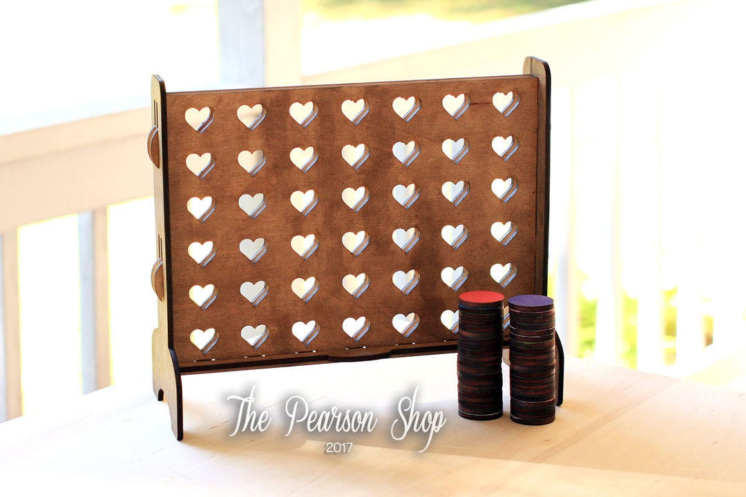 Connect 4 Hearts Game