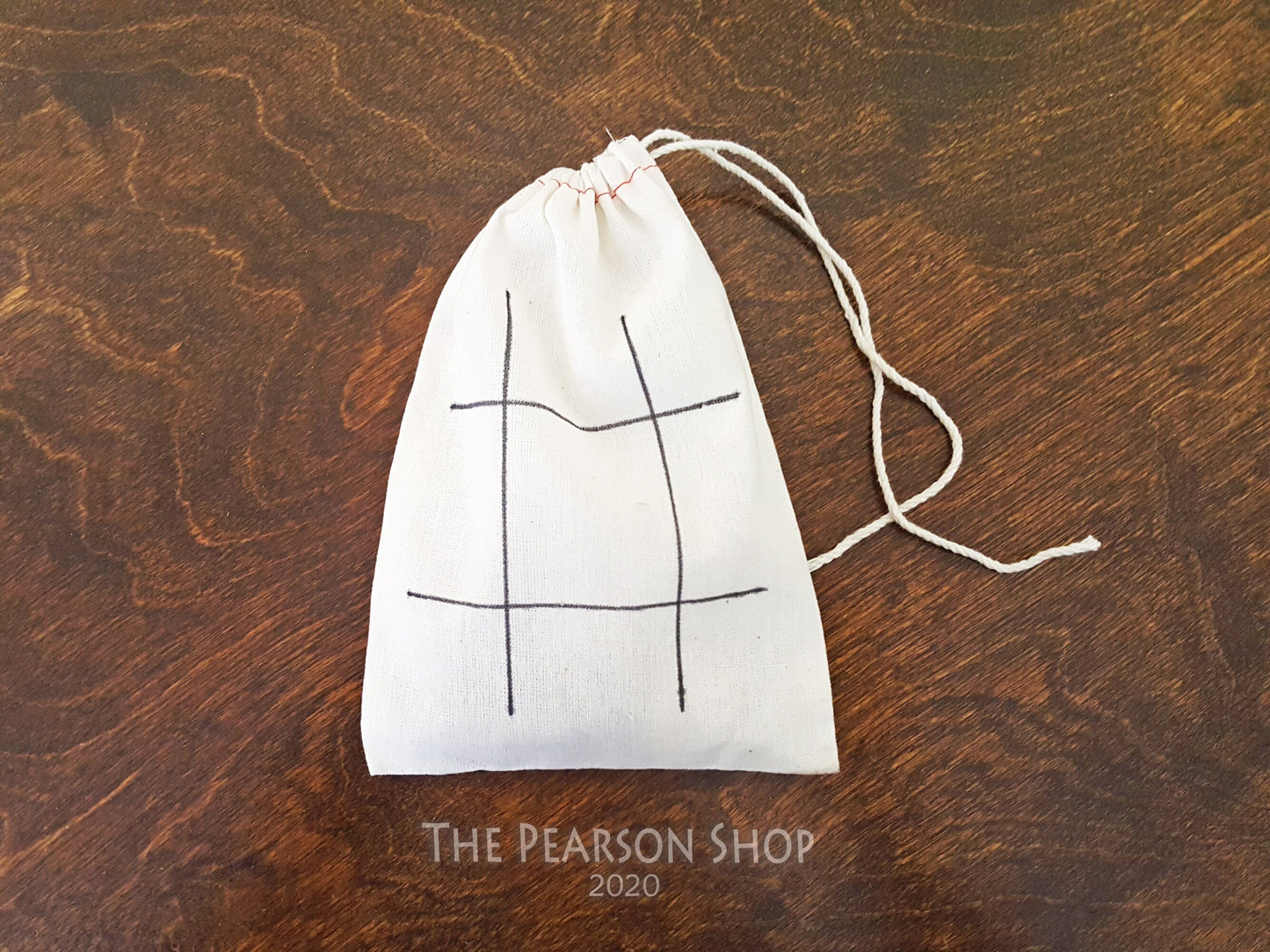 Tic Tac Toe Hearts Party Favor Bag