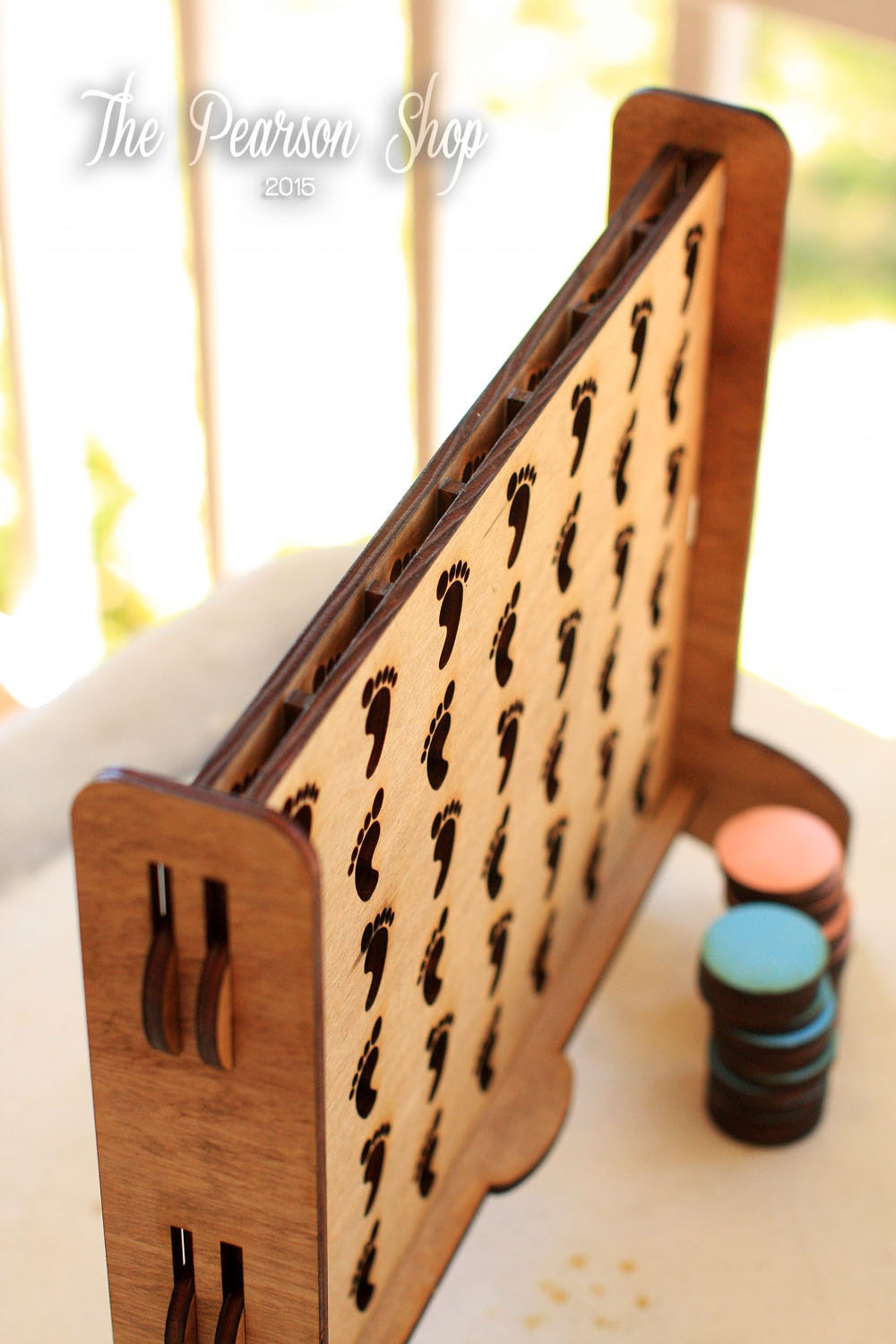 Connect 4 Baby Feet Game