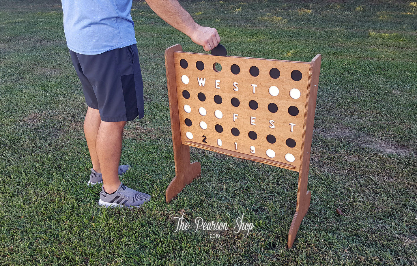 Connect 4 Giant or JR Personalized Circles Game