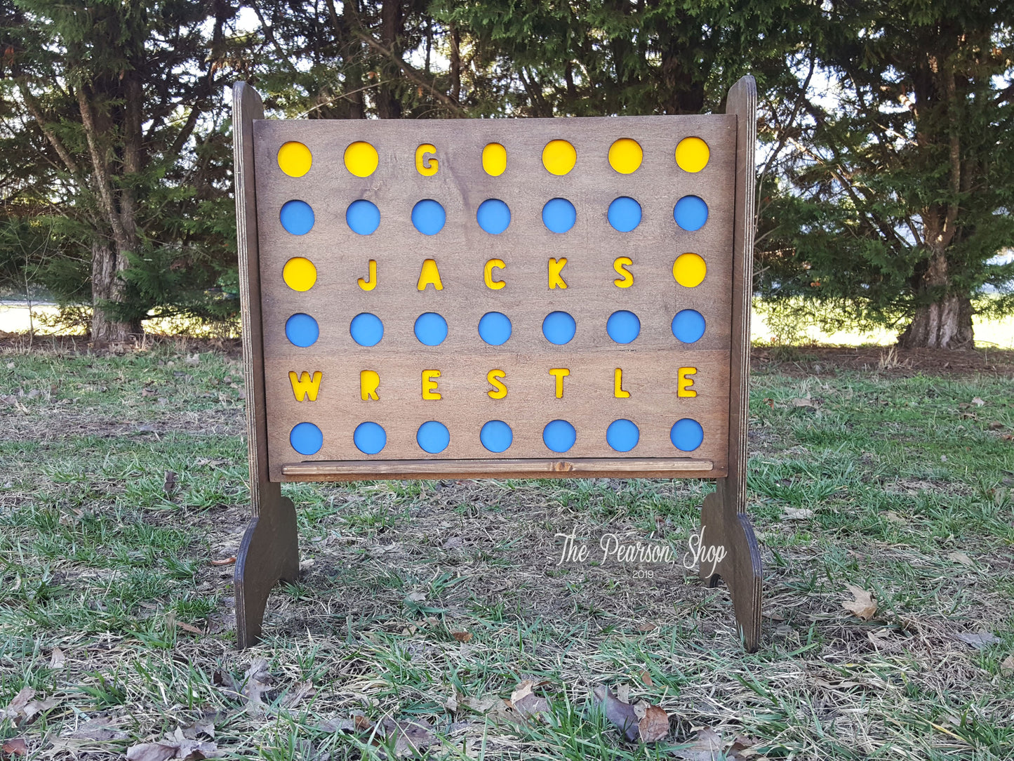 Connect 4 Giant or JR Personalized Circles Game