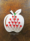 Peg Game Apple Shape