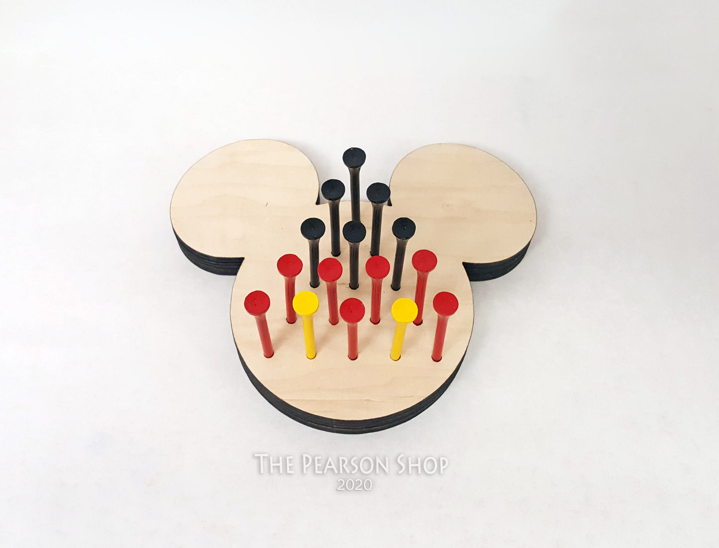 Peg Game Mouse Ears Shape