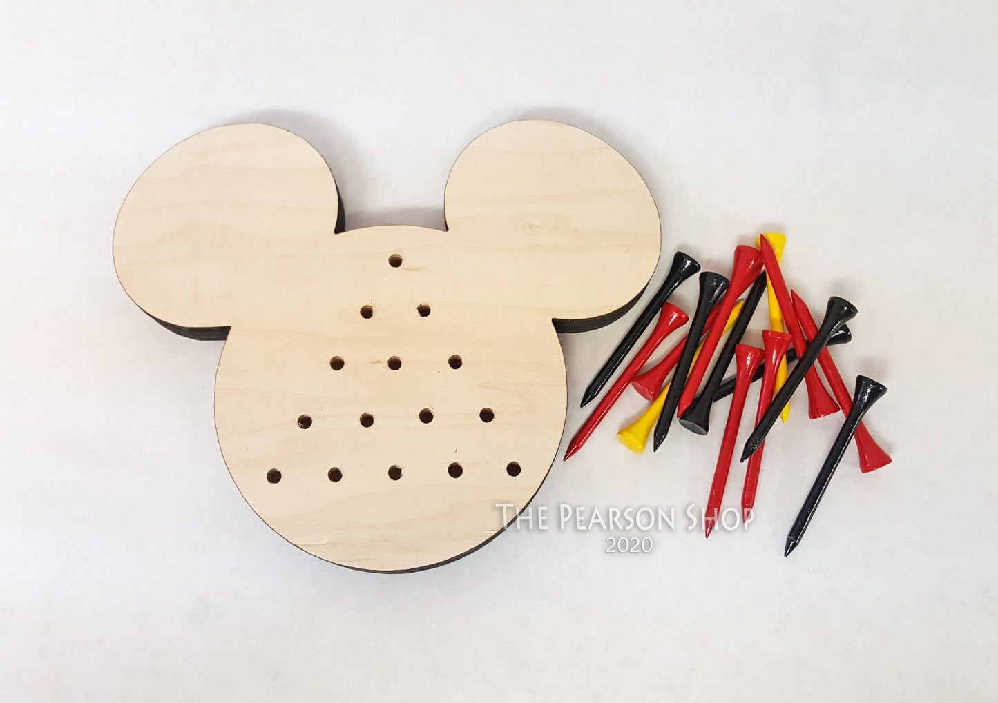 Peg Game Mouse Ears Shape