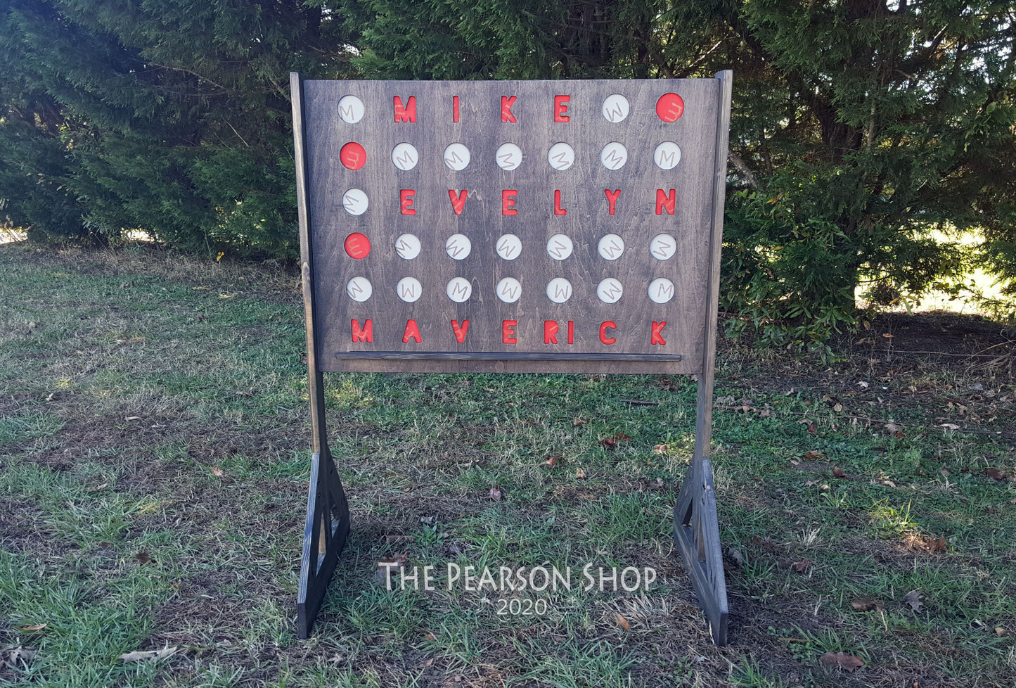 Connect 4 Giant or JR Personalized Circles Game