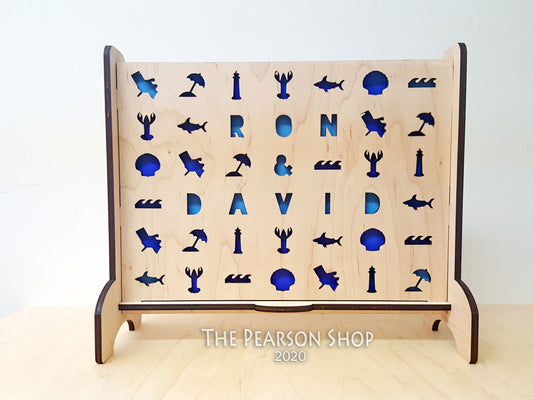 Connect 4 Custom Cutouts Game